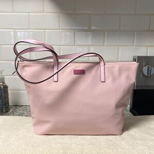 Kate Spade pink nylon shoulder bag